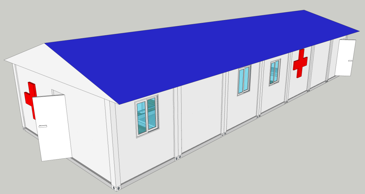 Prefab Container House For Camp (12)