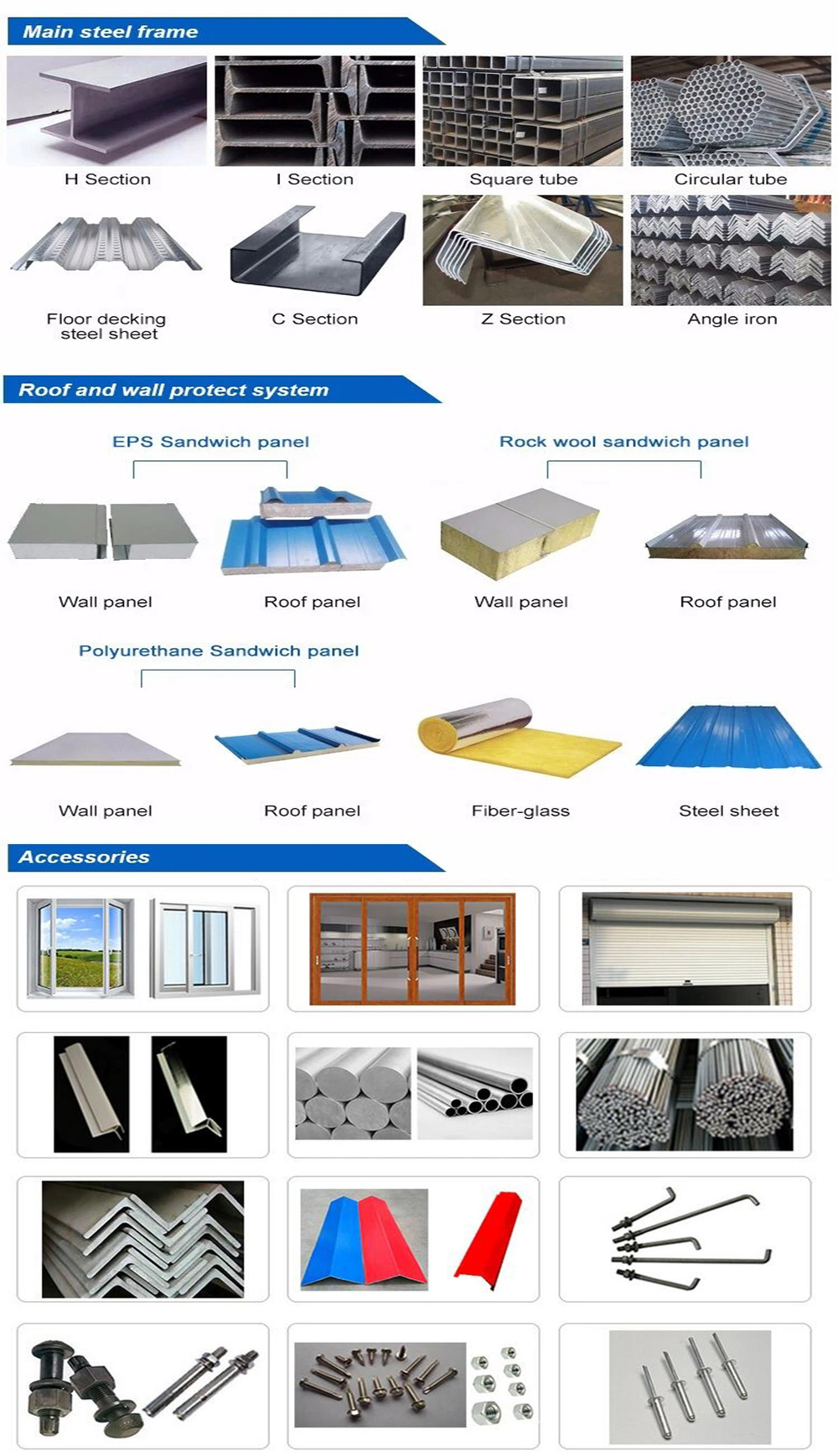 steel structure material